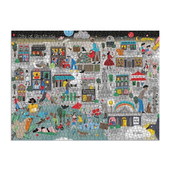 🌸3 for 2🌸 NEW! City of Gratitude Jigsaw Puzzle | 1000 pieces - Picture 3 of 6